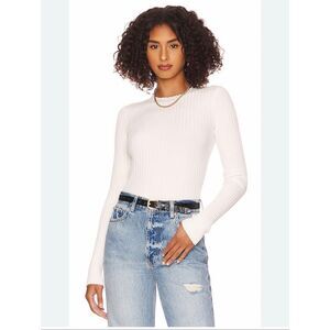 Anine Bing Cecily Top in Ivory